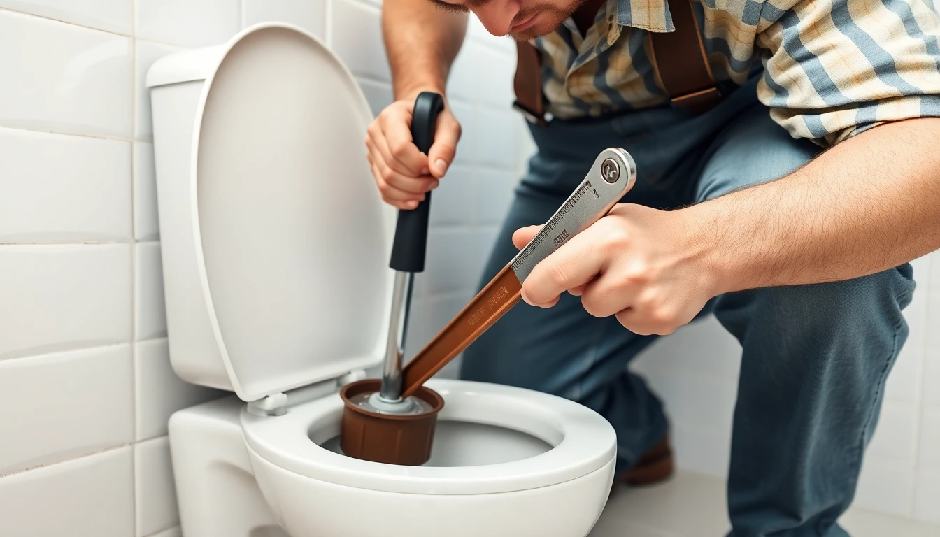 Clogged Toilet Repair